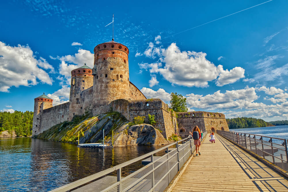 ที่เที่ยวฟินแลนด์ Olavinlinna Castle